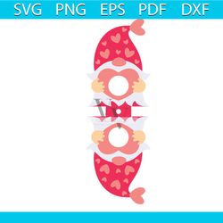 gnome lollipop holder valentines svg, valentine svg, gnome svg,holder svg