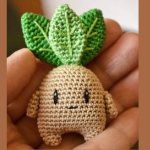 cute mandrake ,crochet pattern ,amigurumi tutoria,l pdf digital download