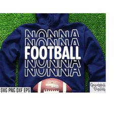 football nonna svgs | football season shirt | school sports cut files | football grandma | t-shirt design | high school