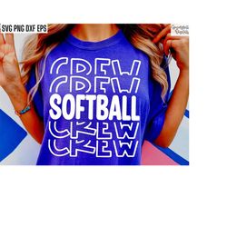 softball crew svg | softball shirt cut files | high school softball | softball mom tshirt pngs | softball season | softb