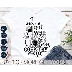 country girl svg, country music svg, western svg, beautiful crazy svg, guitar svg, png, svg files for cricut, sublimatio