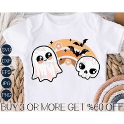 cute ghost svg, boo svg, spooky season svg, funny kids halloween svg, girls, boys, png, svg files for cricut, sublimatio