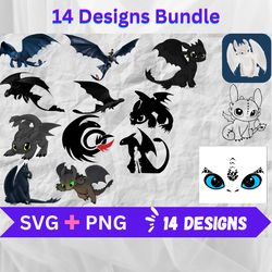 cute toothless svg png bundle,dragon svg bundle,dragon clipart,dragon silhouette,night fury png,train your dragon svg