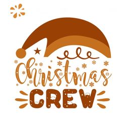 christmas crew and santa hat svg, christmas svg, christmas crew svg, santa hat svg, santa claus svg, christmas star svg,