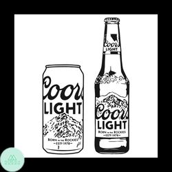 coor light bottle and can alcohol beer svg, trending svg, coor light bottle svg, can alcohol beer svg, coor light beer s