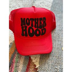 motherhood trucker hat gift for mom trendy trucker hat womens trucker hat cute cap sports mom hat mama trucker mom gift