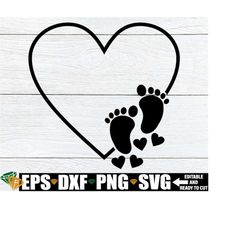 baby feet with hearts svg, baby feet svg, new baby svg png, baby shower clipart, new baby clipart, baby silhouette svg p