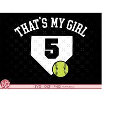 5 girl softball 5 svg softball svg shirt svg files for cricut. girl softball 5 png, svg, dxf clipart files girl softball