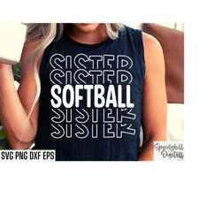 softball sister svg | softball tshirt cut files | high school softball | softball sis shirt svgs | softball season | sof