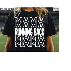 running back mama | football t-shirt svgs | school sports cut files | football season quote | football mom | high school