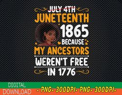 juneteenth ancestors 1865 afro girls black history african png, digital download