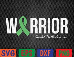 mental health awareness green svg, eps, png, dxf, digital download