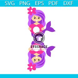 mermaid lollipop holder valentines svg, valentine svg, mermaid svg,lollipop svg