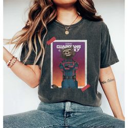 retro marvel guardians of the galaxy 3 rocket racoon comfort colors shirt, rocket racoon shirt, guardians of the galaxy