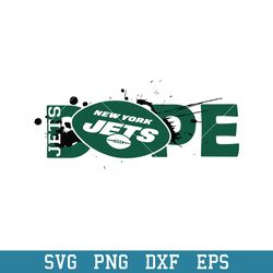 dope new york jets svg, new york jets svg, nfl svg, png dxf eps digital file