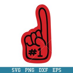 foam finger tampa bay buccaneers svg, tampa bay buccaneers svg, nfl svg, png dxf eps digital file