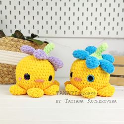 octoduck/kawaii crochet pattern