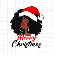 american african santa claus svg, african santa christmas svg, american african xmas svg, american african christmas svg