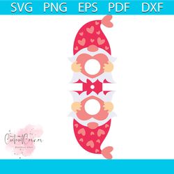 gnome lollipop holder valentines svg, valentine svg, gnome svg,holder svg