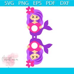 mermaid lollipop holder valentines svg, valentine svg, mermaid svg,lollipop svg