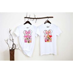 disney mickey minnie balloon shirt, minnie mickey castle shirt, minnie balloon shirt, mickey  ear shirt , cute minnie sh