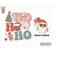 hohoho png, merry and bright png, trendy christmas, merry christmas png, santa claus png, holiday winter png, christmas