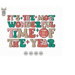 it's the most wonderful time svg, of the year svg, happy christmas svg, trendy christmas svg, christmas shirt svg, xmas