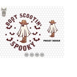 boot scootin' svg, halloween svg, western halloween, cowboy svg, spooky season svg, spooky vibes, files for cricut, west