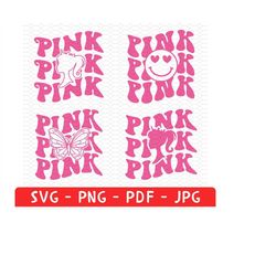 pink pink pink tee svg, pink lover shirt png, engagement gift, pink world png, party girls svg, pink girl tee png, come
