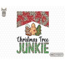 christmas tree junkie png, christmas tree cakes, trendy christmas png, christmas funny designs, leopard christmas, merry