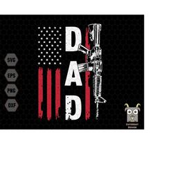 brave dad svg, american flag svg, hero dad svg, american dad svg, army dad svg, dad svg, military dad svg, father day sv