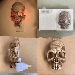 skull decorative night light funny ideas, us 110v, only ship us