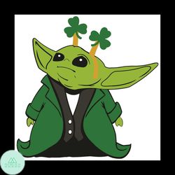 baby yoda patrick svg, patrick svg, baby yoda svg, baby yoda shamrock svg, lucky svg, baby yoda svg, shamrock svg, baby