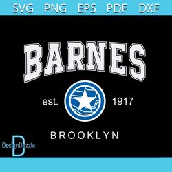 barnes est 1917 brooklyn svg, trending svg, bucky barnes svg, winter soldier svg