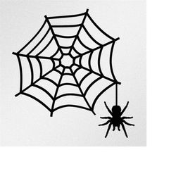 halloween spider spiderweb vinyl decal sticker