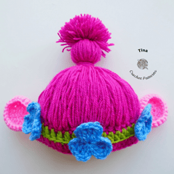 CROCHET PATTERN Louise Belcher Hat Crochet Girl Halloween - Inspire Uplift