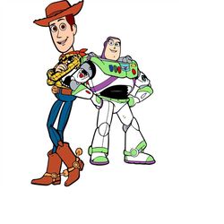 qualityperfectionus digital download - toy story woody and buzz lightyear - png, svg file for cricut, htv, instant downl