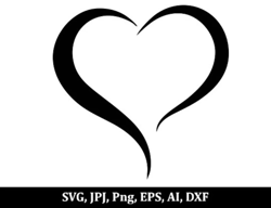 open heart, open heart svg instant download svg, png, eps, dfx, jpj, ai digital download