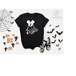 Halloween Shirt, Disney Halloween Shirt, Halloween Ghost Shirt, Mickey Shirt, Mickey Ghost Shirt, Disney Ghost Shirt, Ha
