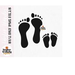 instant svg/dxf/png bare feet svg, retro svg, retro summer svg, mom baby feet svg, summer, cricut, graphic, barefoot svg