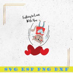 falling love svg, heart svg, date me svg, love svg, romance svg, happy valentine' s day svg