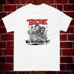 THE ERECTIONS T-Shirt japan pogo punk