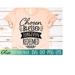 christian quote svg, christian easter svg, jesus svg, bible verse svg, chosen svg, cameo cricut, cut file, silhouette sv