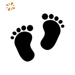baby feet svg free, trending svg, baby svg, feet svg, instant download, silhouette cameo, shirt design, free vector file