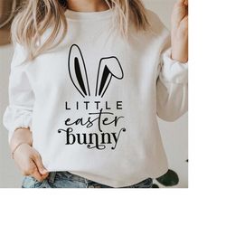 little easter bunny svg, easter cricut file, easter cut file, baby easter onesie, bunny ears svg, easter bunny ears svg,