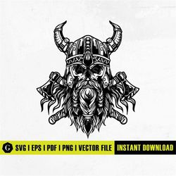 viking skull svg files | valkyrie viking | valhalla svg | viking svg | norse mythology svg | nordic svg | viking warrior