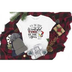 It's The Most Wonderful Time Of The Year Shirt, Christmas Shirt, Christmas Family Shirt, Merry Christmas Shirt, Christma