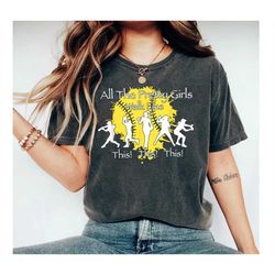 softball t-shirt, all the pretty girls walk like this shirt, softball lover tee, cute softball t-shirt, softball team te