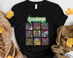 goosebumps halloween shirt fan perfect gift idea for men women birthday gift unisex tshirt