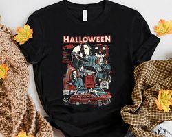 halloween the night he comes home horror michael myers fan perfect gift idea for men women birthday gift unisex tshirt